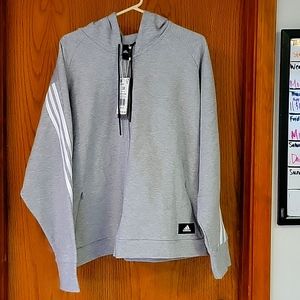 Adidas 3x hooded zip sweatshirt
